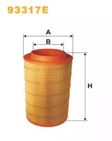 WIX FILTERS 93317e -  Воздушный фильтр